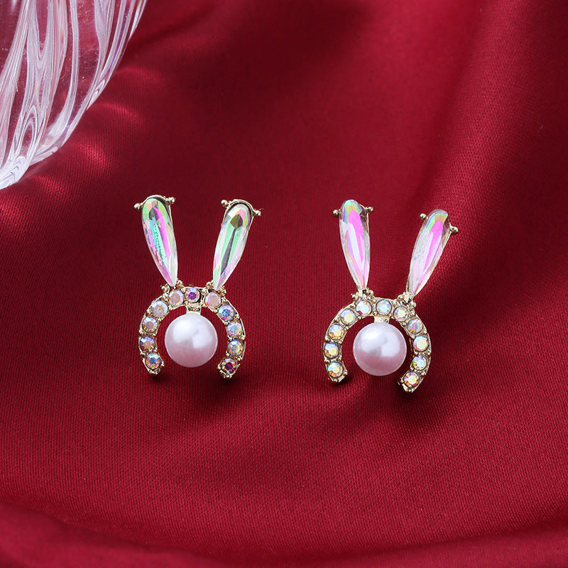 S925 Silver Needle Pearl Earrings