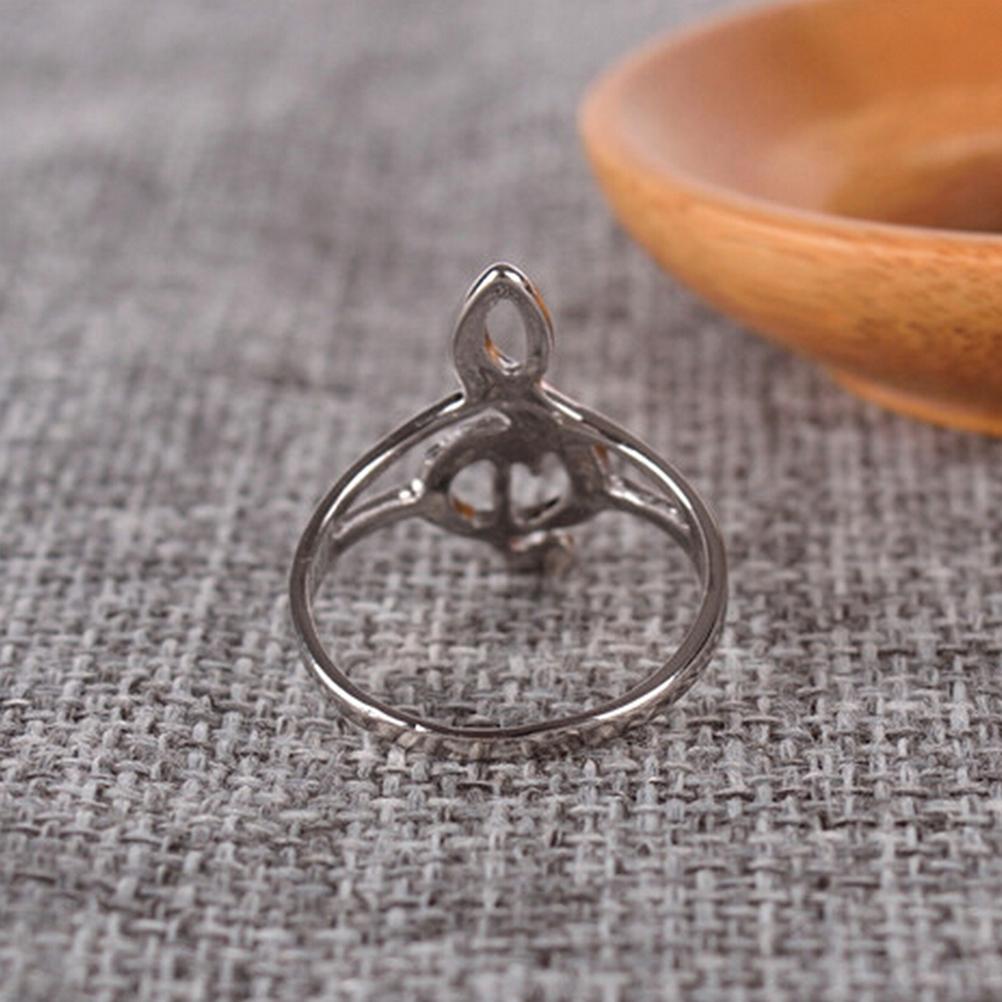 Unique Hollow Out Musical Notes Rings For Women Men