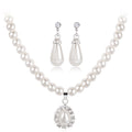 Pearl necklace set
