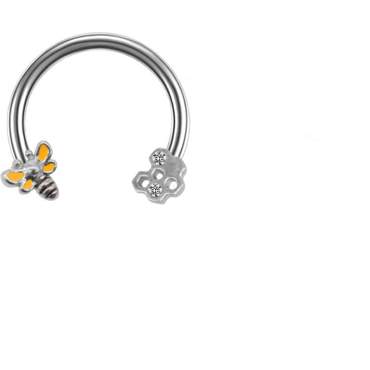 Nose Ring Non-porous Piercing Jewelry