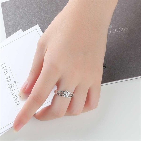 925 Thai Silver Butterfly Ring