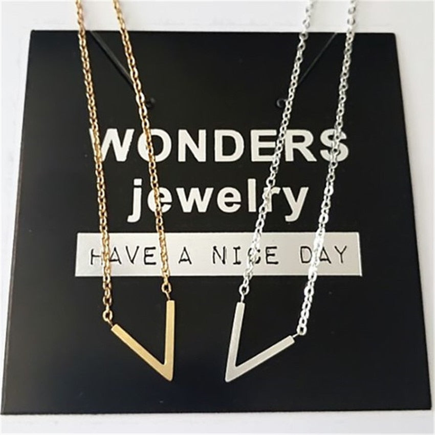 V Bracelets  Stainless Steel Chain