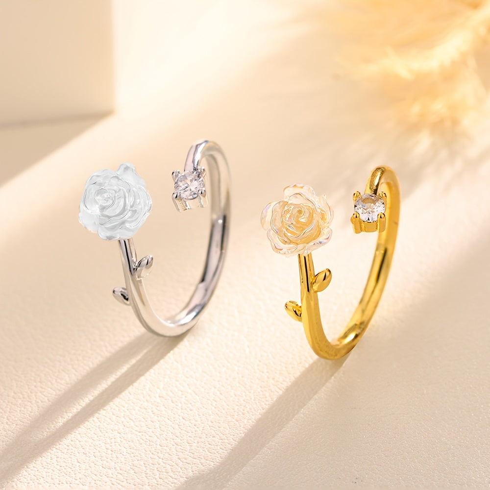 Thorn Camellia Open  Sweet Girlish Style, Adjustable Rose Flower