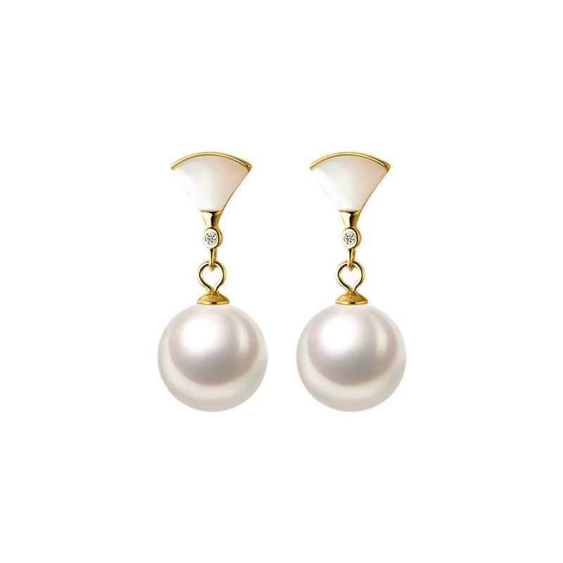Fashion Shell Pearl Earrings