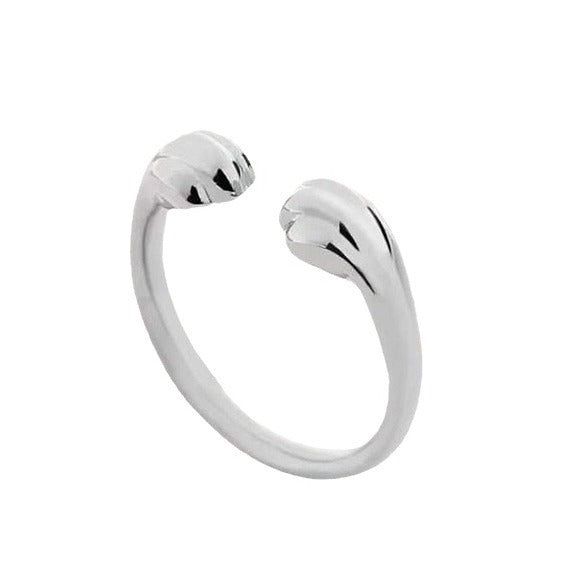 Kitten Paw Print Cute Ring