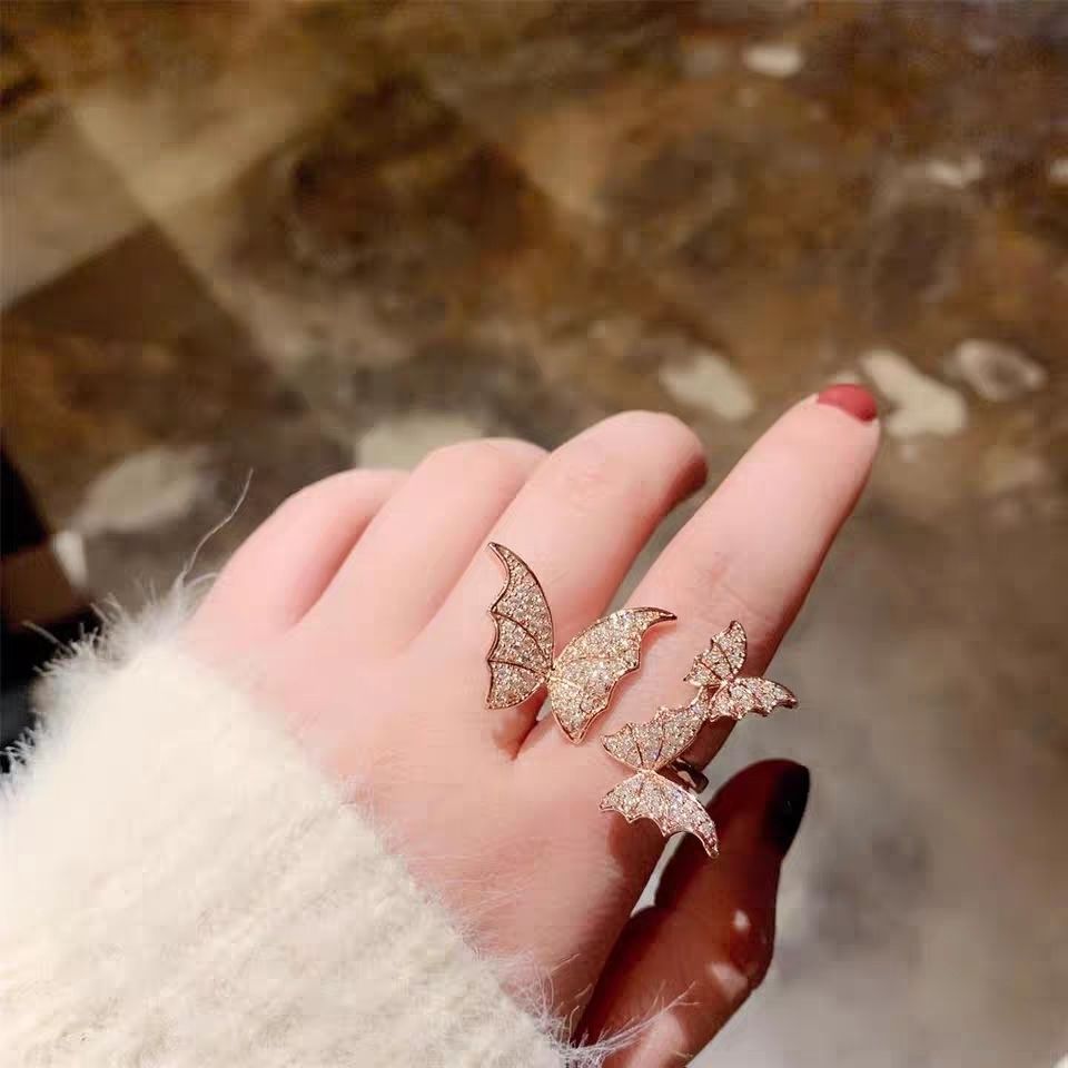 Turnable Anxiety Rings With Bead Relieve Stress Rings