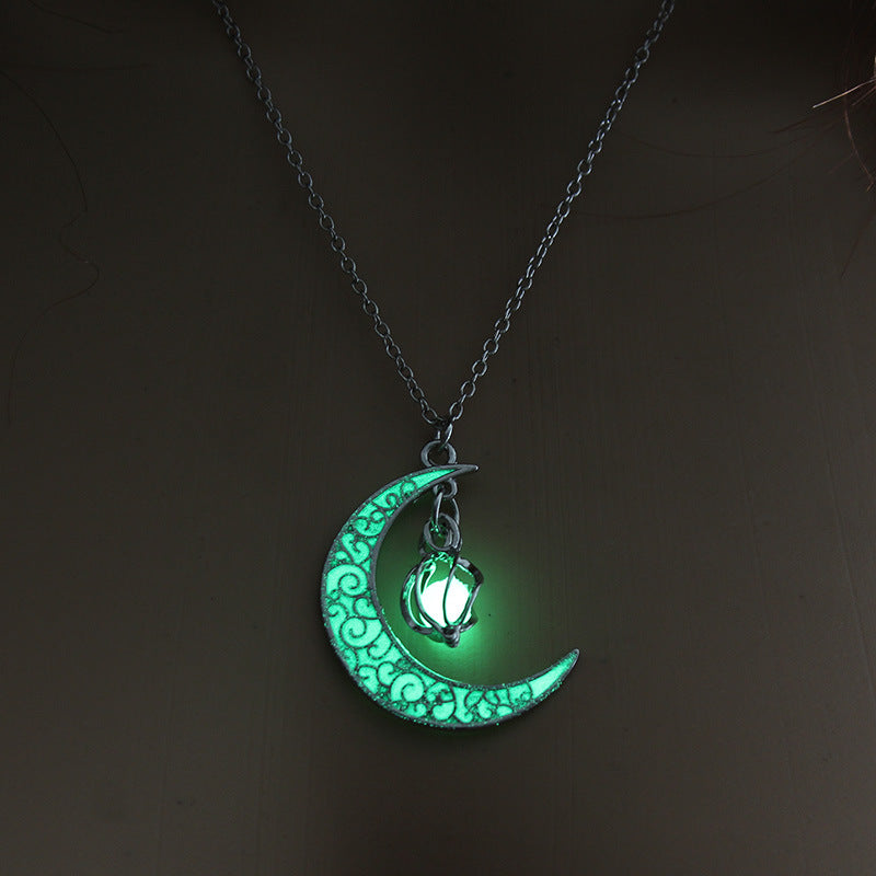 Glowing Pendant Necklace