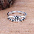 925 Thai Silver Butterfly Ring
