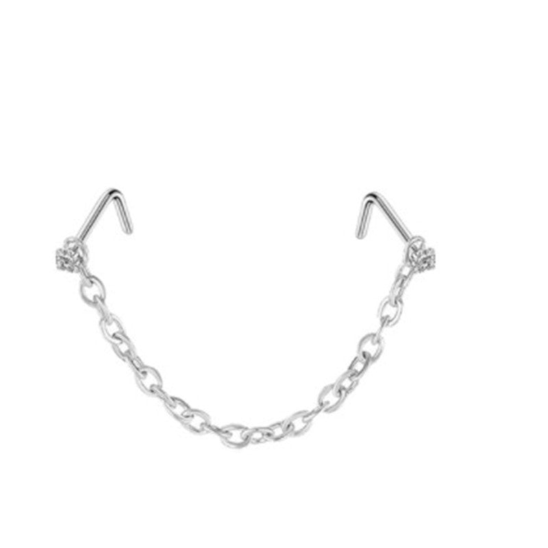 Stainless Steel New Nose Chain Piercing Jewelry