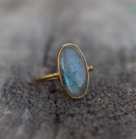Gold Opal Ring For Women