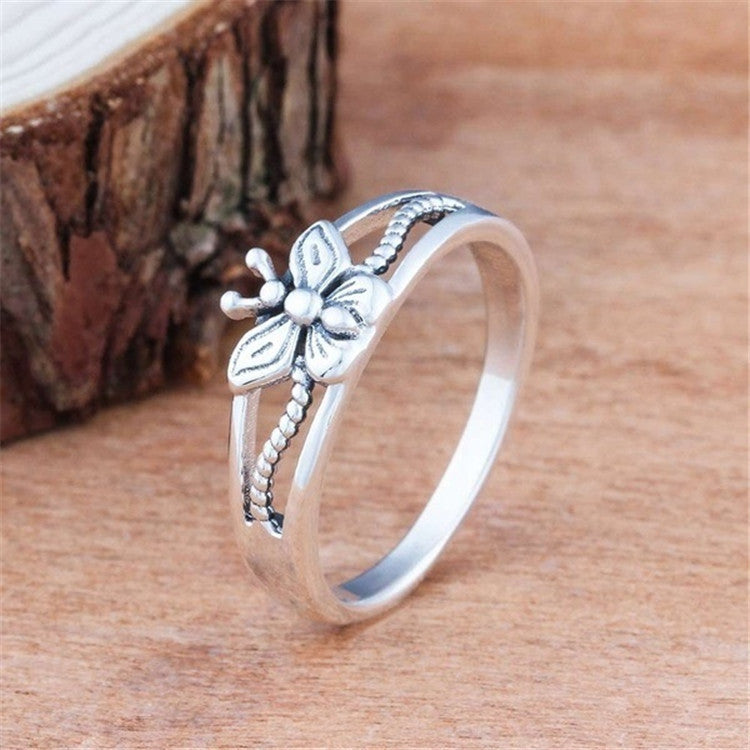 925 Thai Silver Butterfly Ring