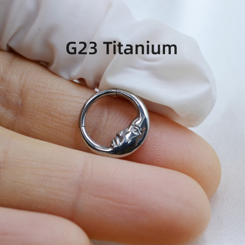 Titanium Alloy  Nose Ring