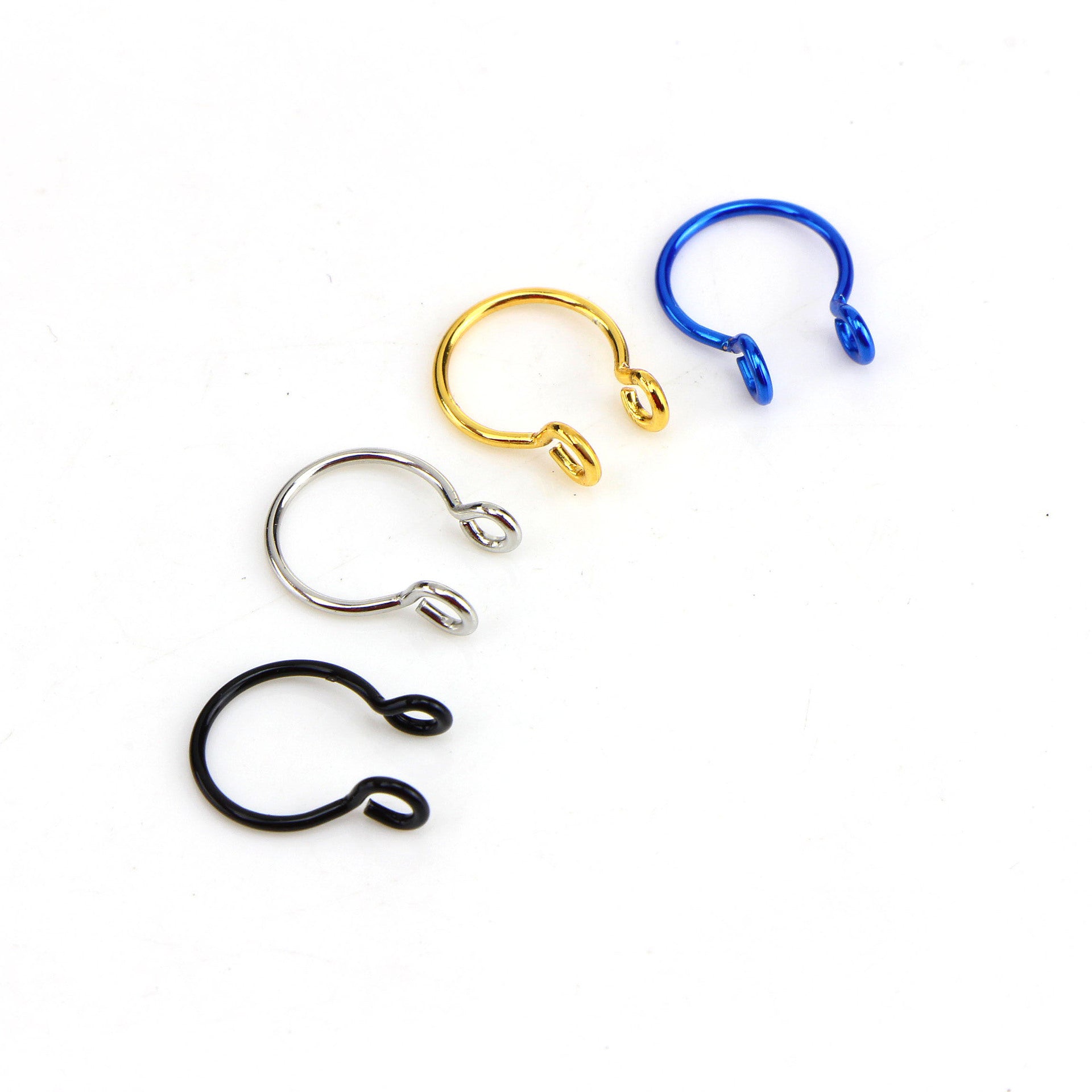 Separated European And American Piercing Jewelry U Nose Ring