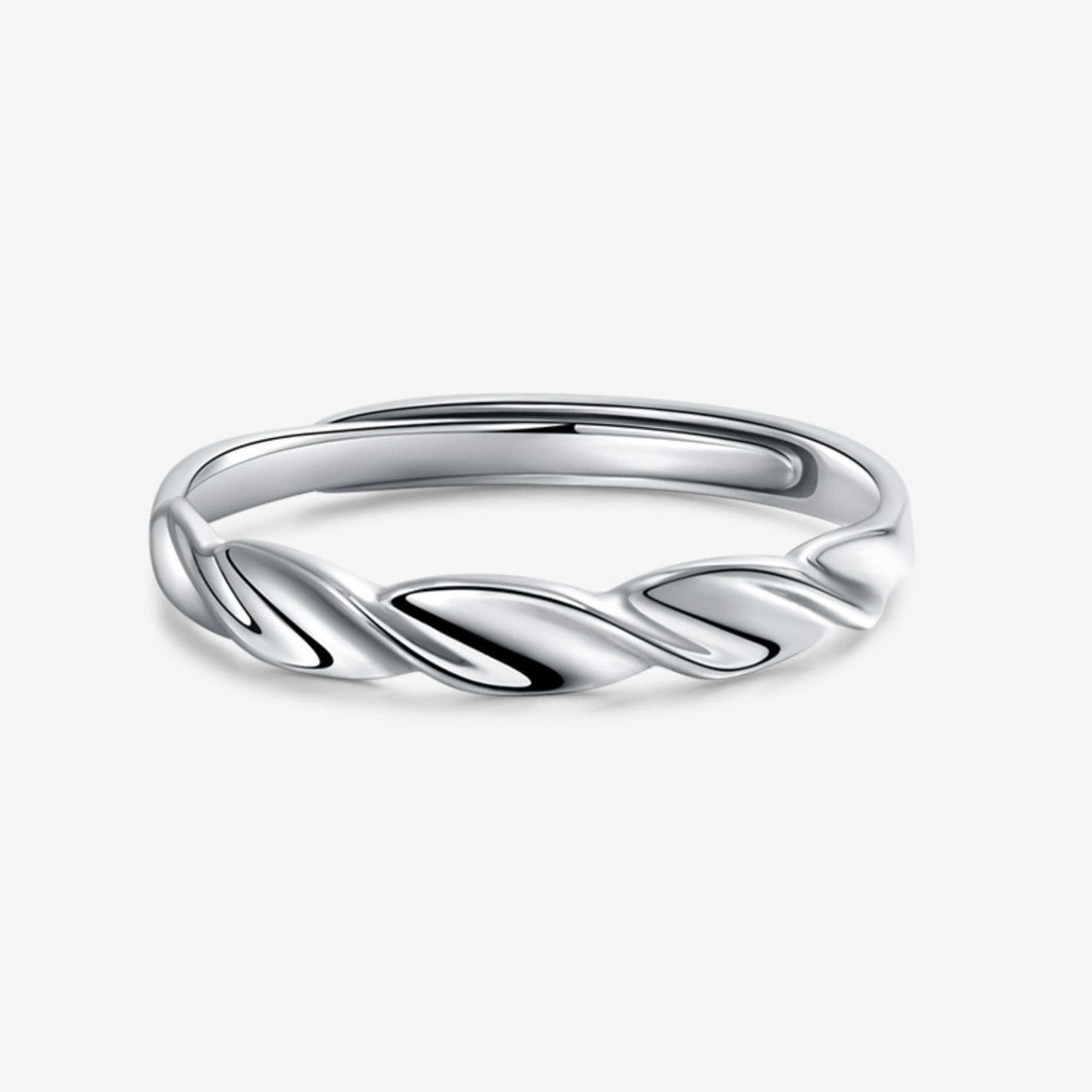 Simple Special-interest Design Men And Women Opening Ring