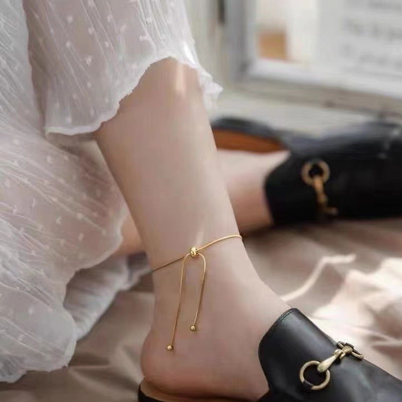 Simple Thin Bracelet For Women And Men Elegant Personality Adjustable