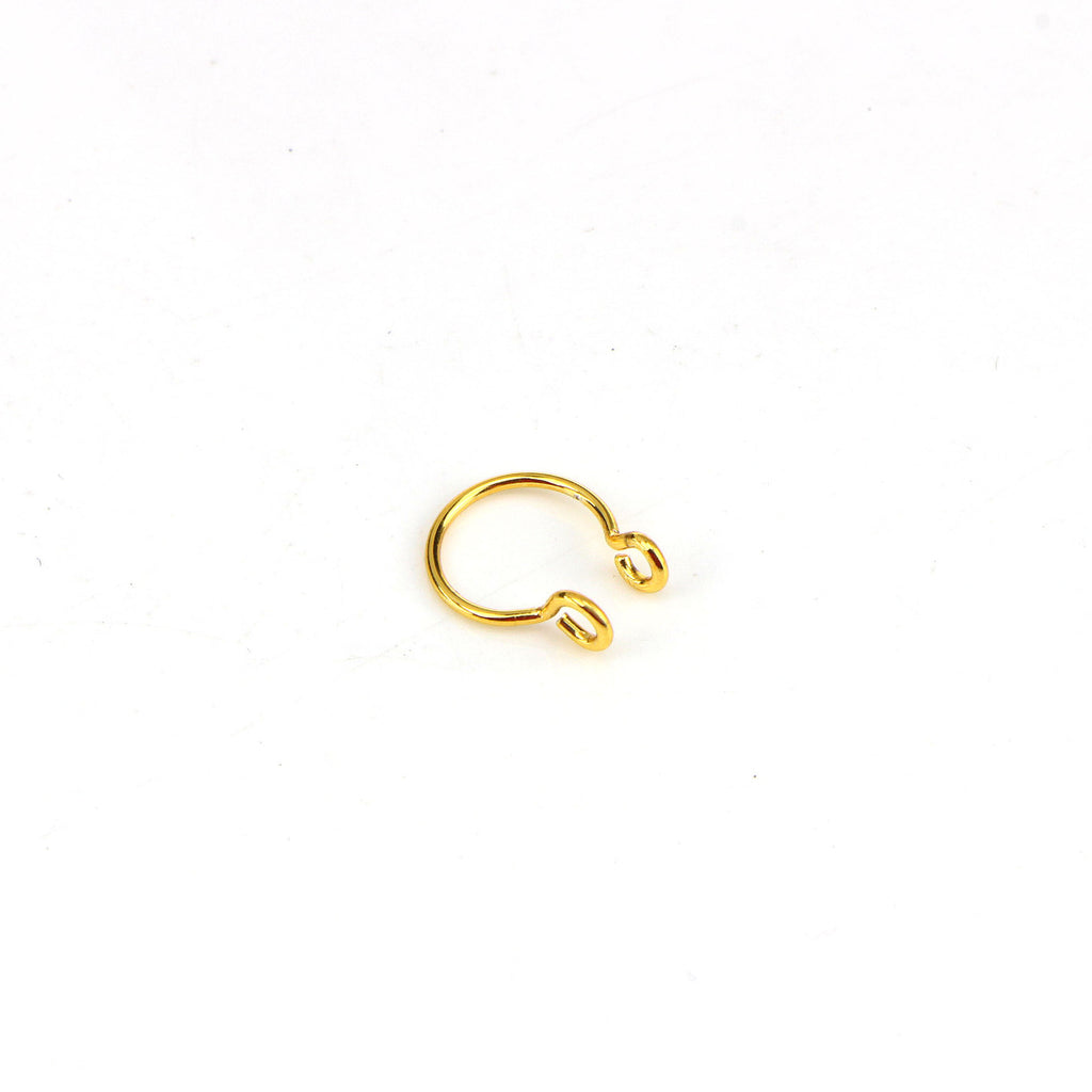 Separated European And American Piercing Jewelry U Nose Ring