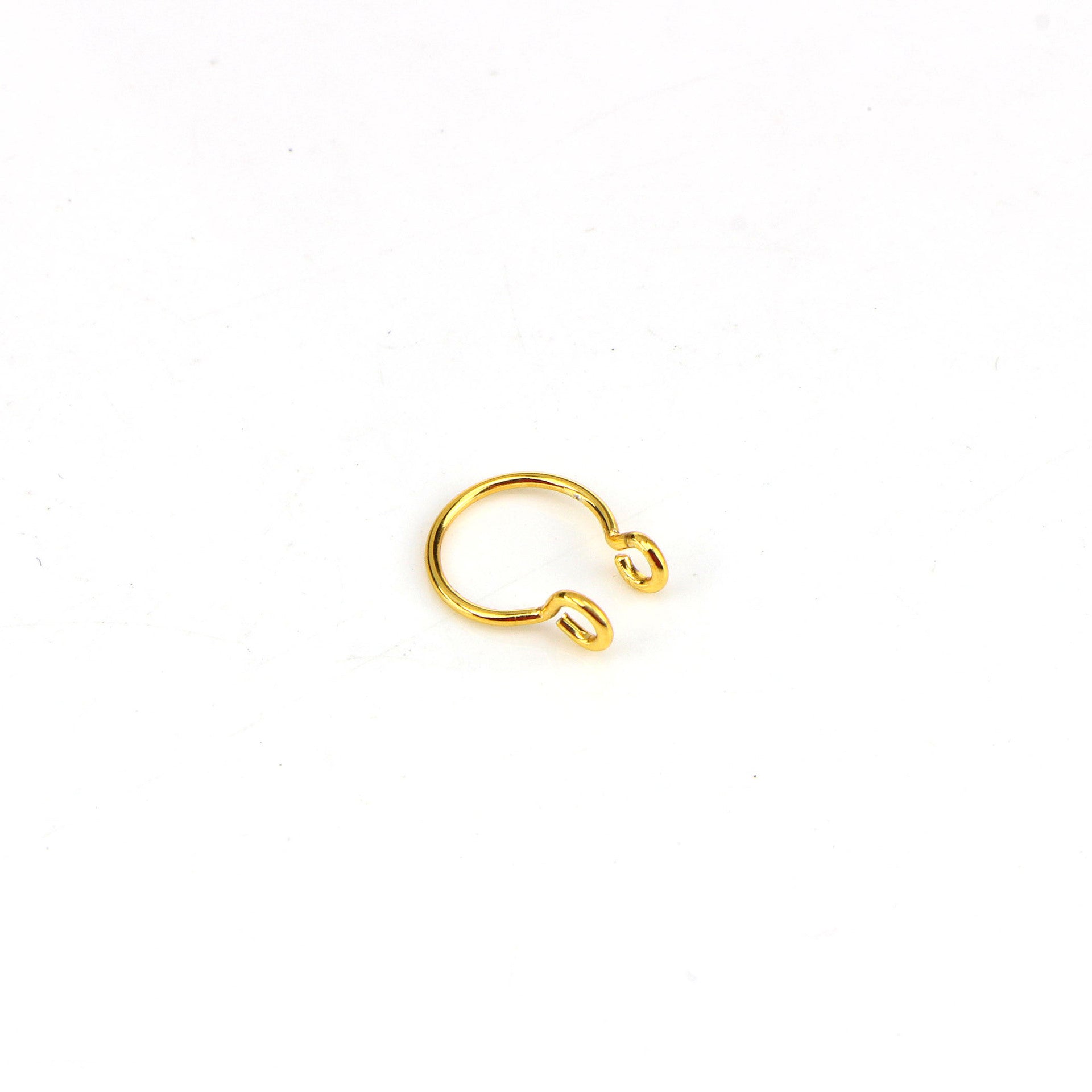 Separated European And American Piercing Jewelry U Nose Ring